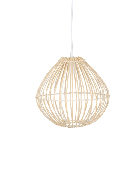 Rattanowa lampa sufitowa Fiep
