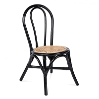 krzesełko Ava rattan czarne