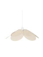 Rattanowa lampa sufitowa Fallon kwiatek