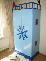 Szafa pirat niebieska 2 lub 3 drzwiowa